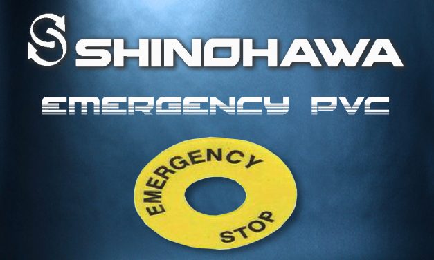 SHINOHAWA: ป้าย EMERGENCY PVC