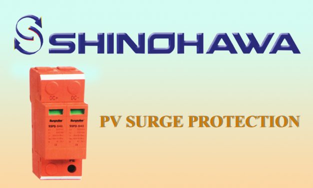 SHINOHAWA : PV Surge protection 2P 1000V DC